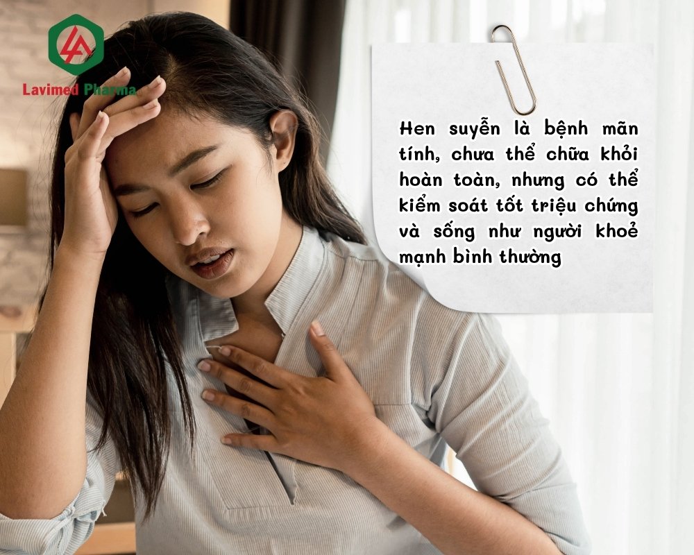 Hen suyễn là một bệnh mãn tính, chưa có phương pháp nào chữa khỏi hoàn toàn