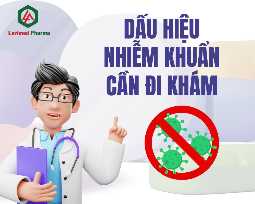 Dấu hiệu nhiễm khuẩn